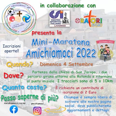 Mini Maratona - Amichiamoci 2022